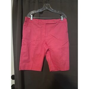 Bay Studio Pink‎ Bermuda Shorts, Women's Size 14 Cropped Chino Pants, Summer